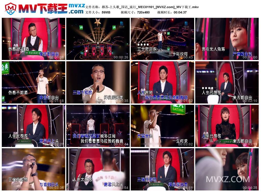 穆苏-上头歌_国语_流行_MEC01161